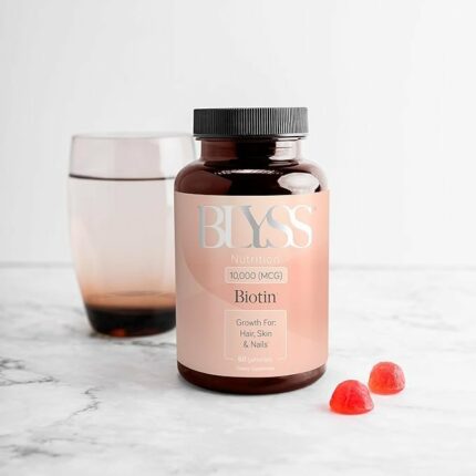 Biotin 10000mcg Hair Skin and Nails Vitamins