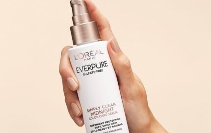 Sulfate Free Simply Clean Midnight Color Care Serum
